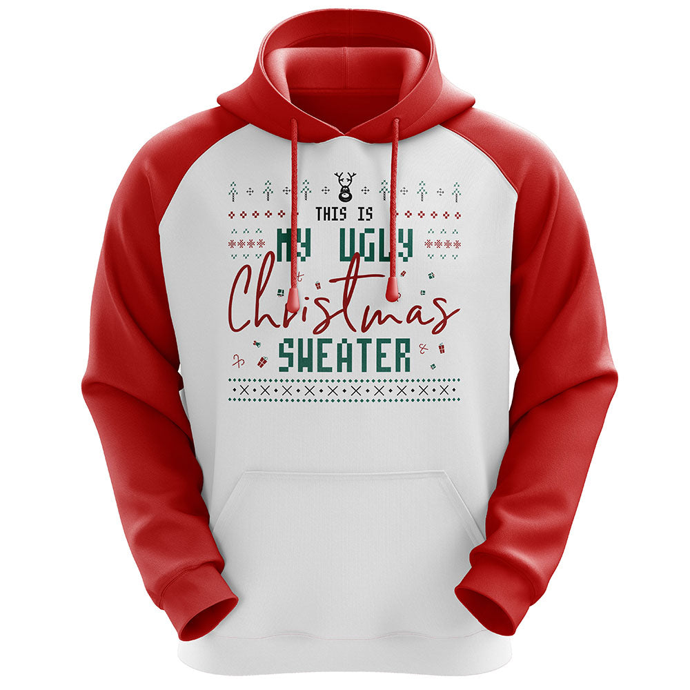 Ugly Christmas Sweater - Defender Fleece Hoodie (Mens)