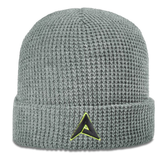 Anarchy Waffle Beanie #146 (Heather Grey)