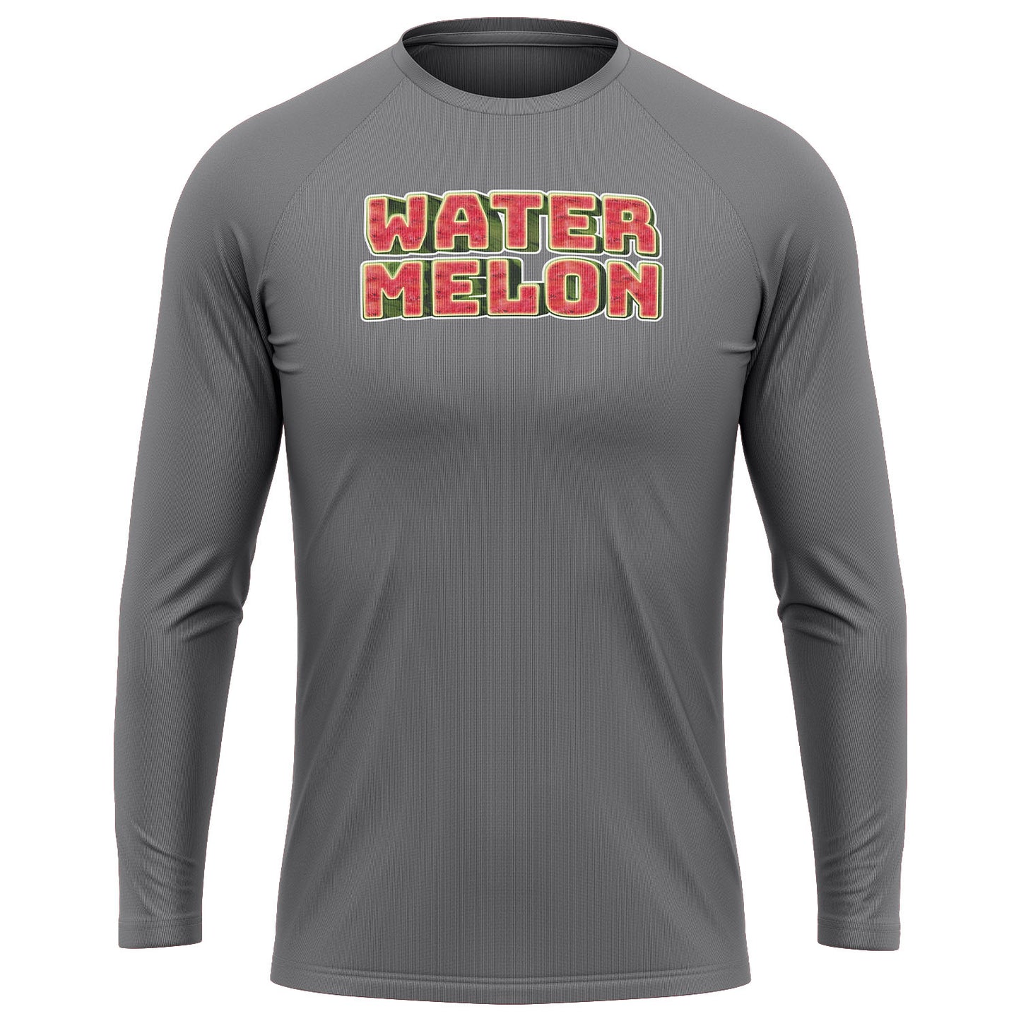 Watermelon Performance Long Sleeve Crew Neck Tee