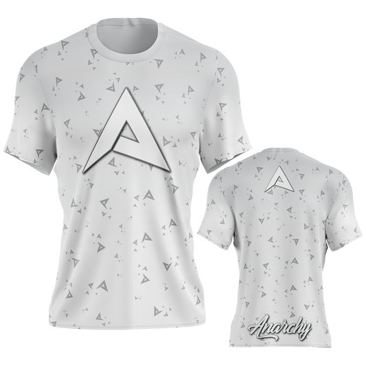 Anarchy Bat Company Short Sleeve Shirt - White Fade