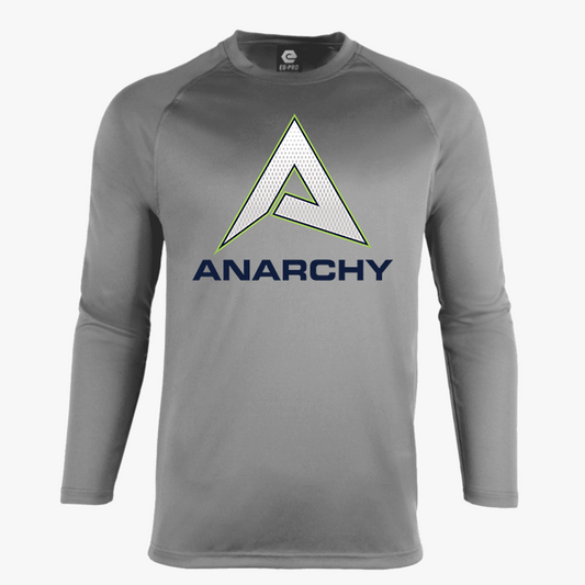Anarchy (New Logo) Performance Long Sleeve Crew Neck