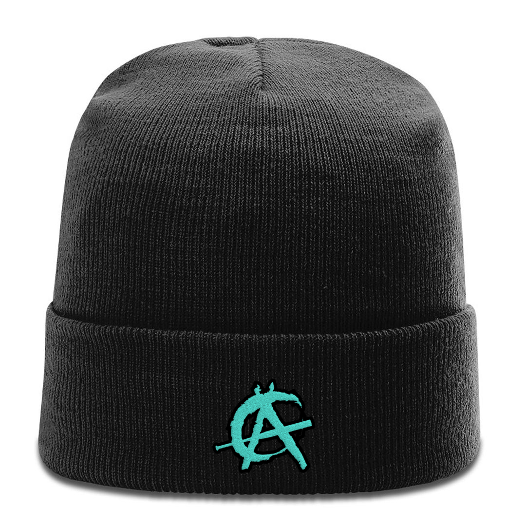 Classic Anarchy Custom Beanie with Cuff