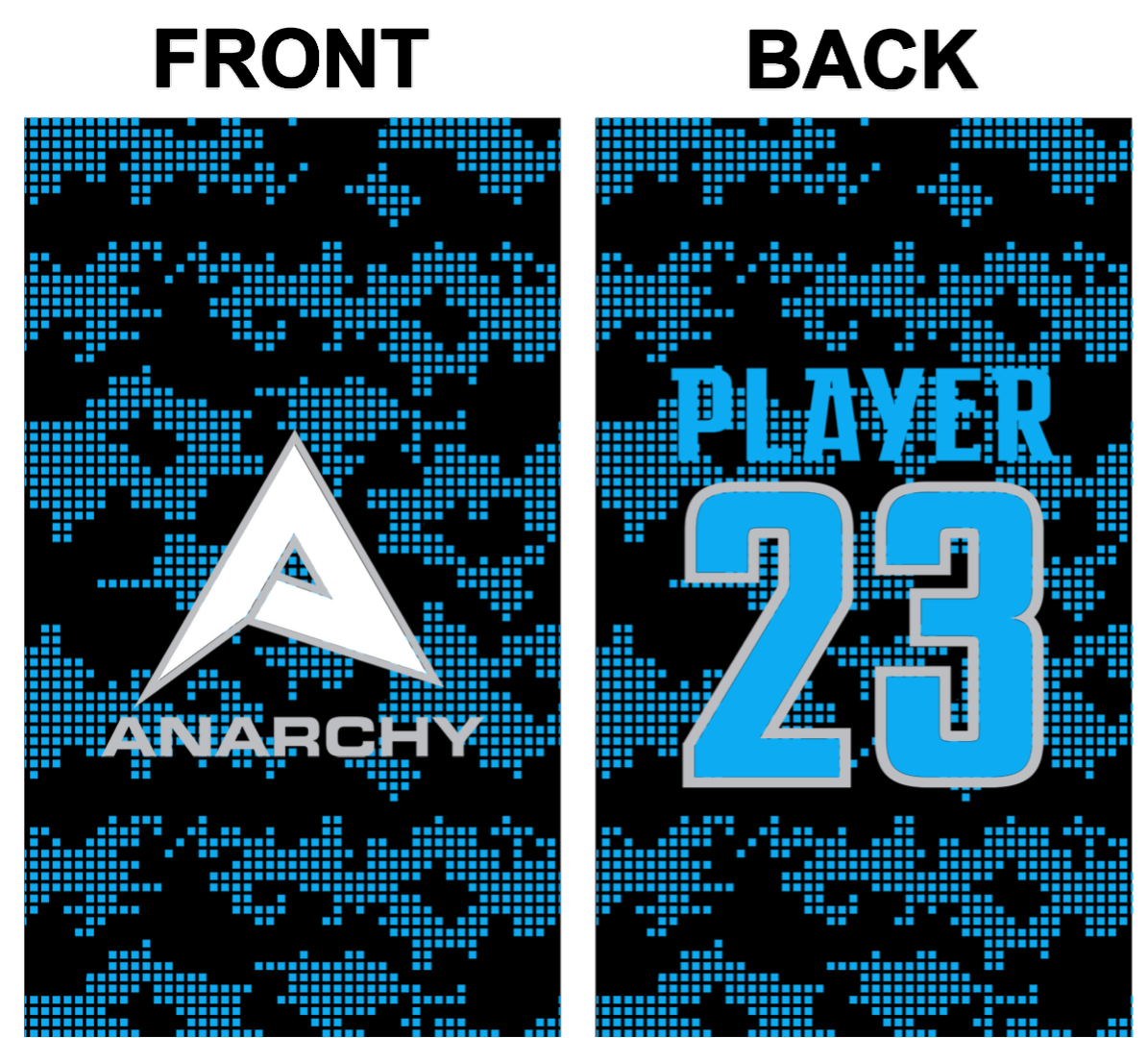 Anarchy Custom Bag Tag